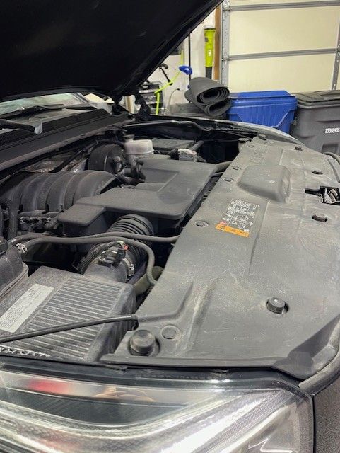 Yukon engine bay before renew