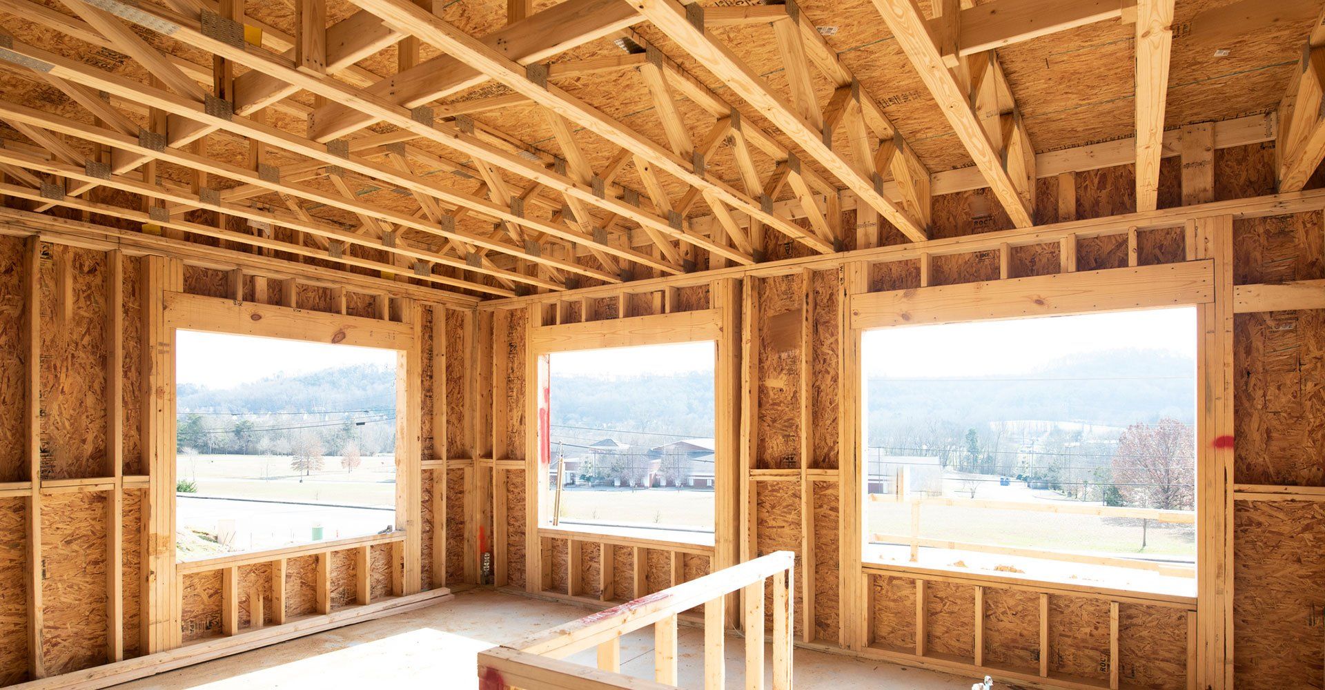 Inside Of House Construction — Gerber, CA — Hinkle Roofing & Construction