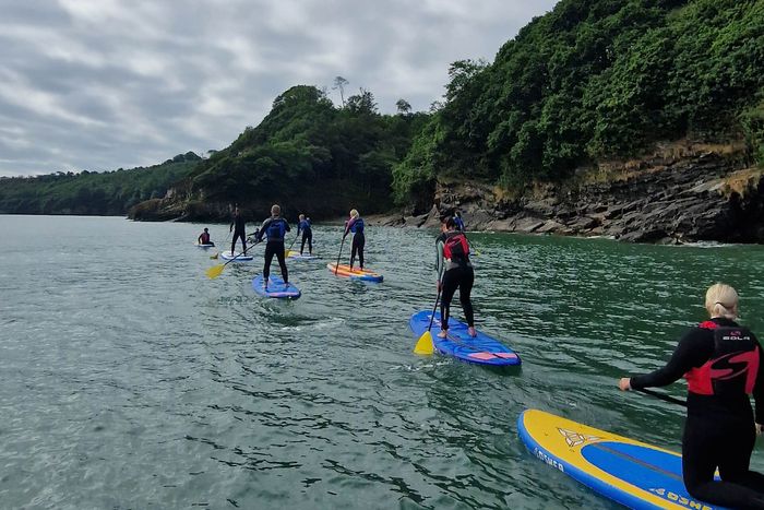 Guided Paddle Boarding Lessons & Tours in Saundersfoot