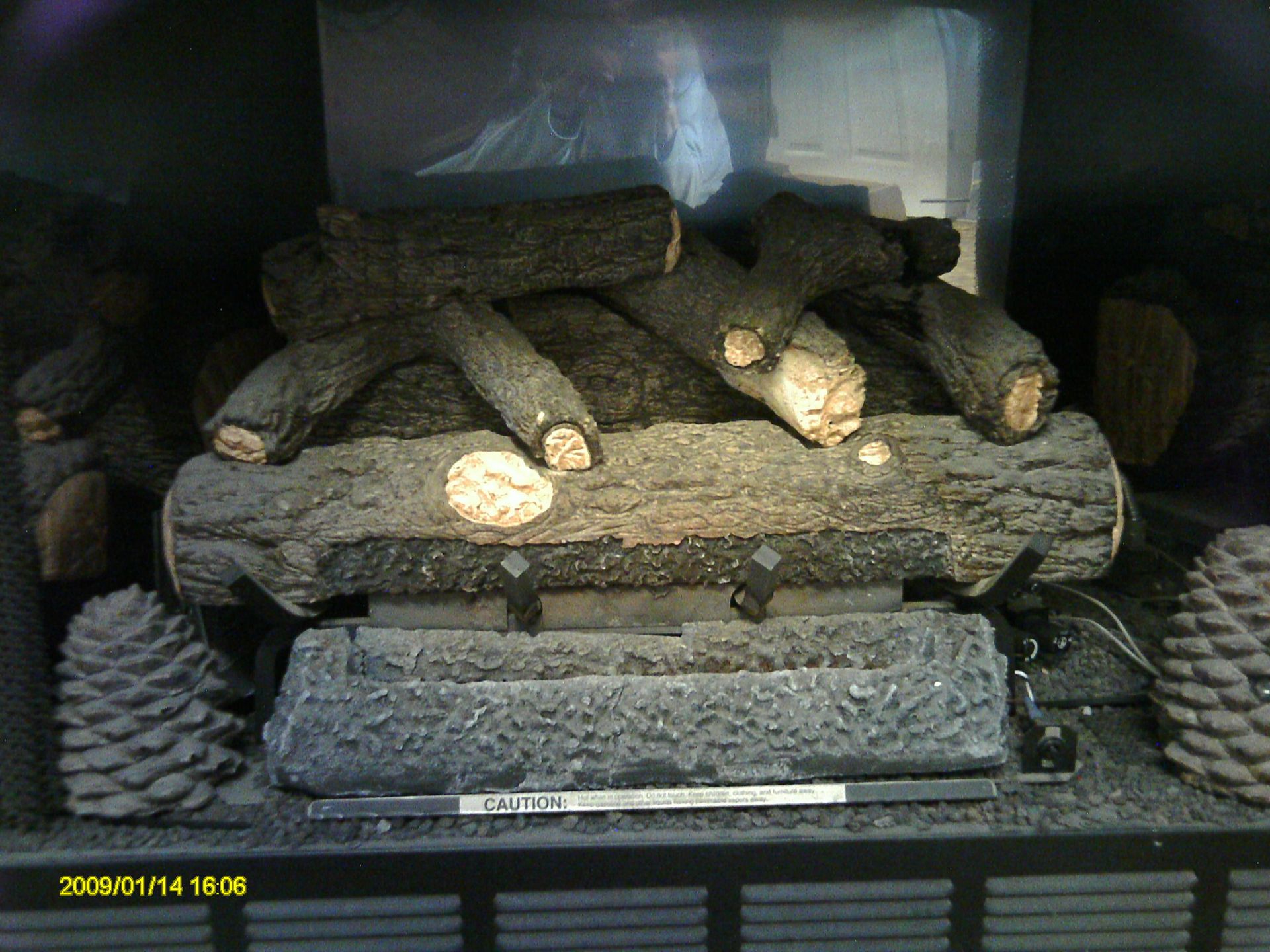 Modern Gas Fireplace in Pace, FL