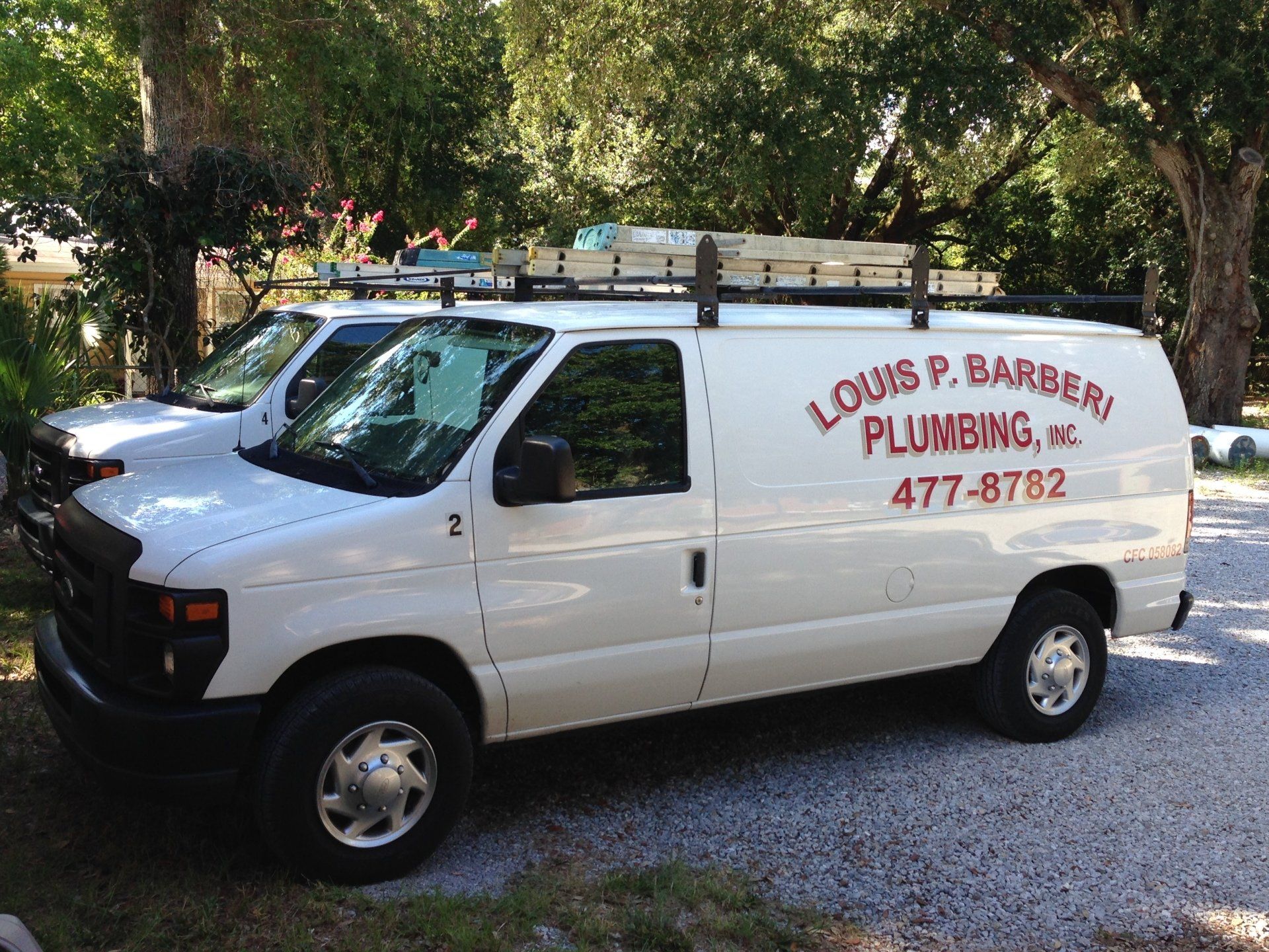 Barberi Plumbing Van