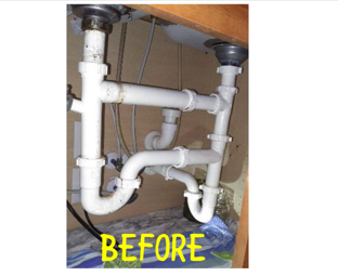 Damaged Pipes in Beulah, FL - Before