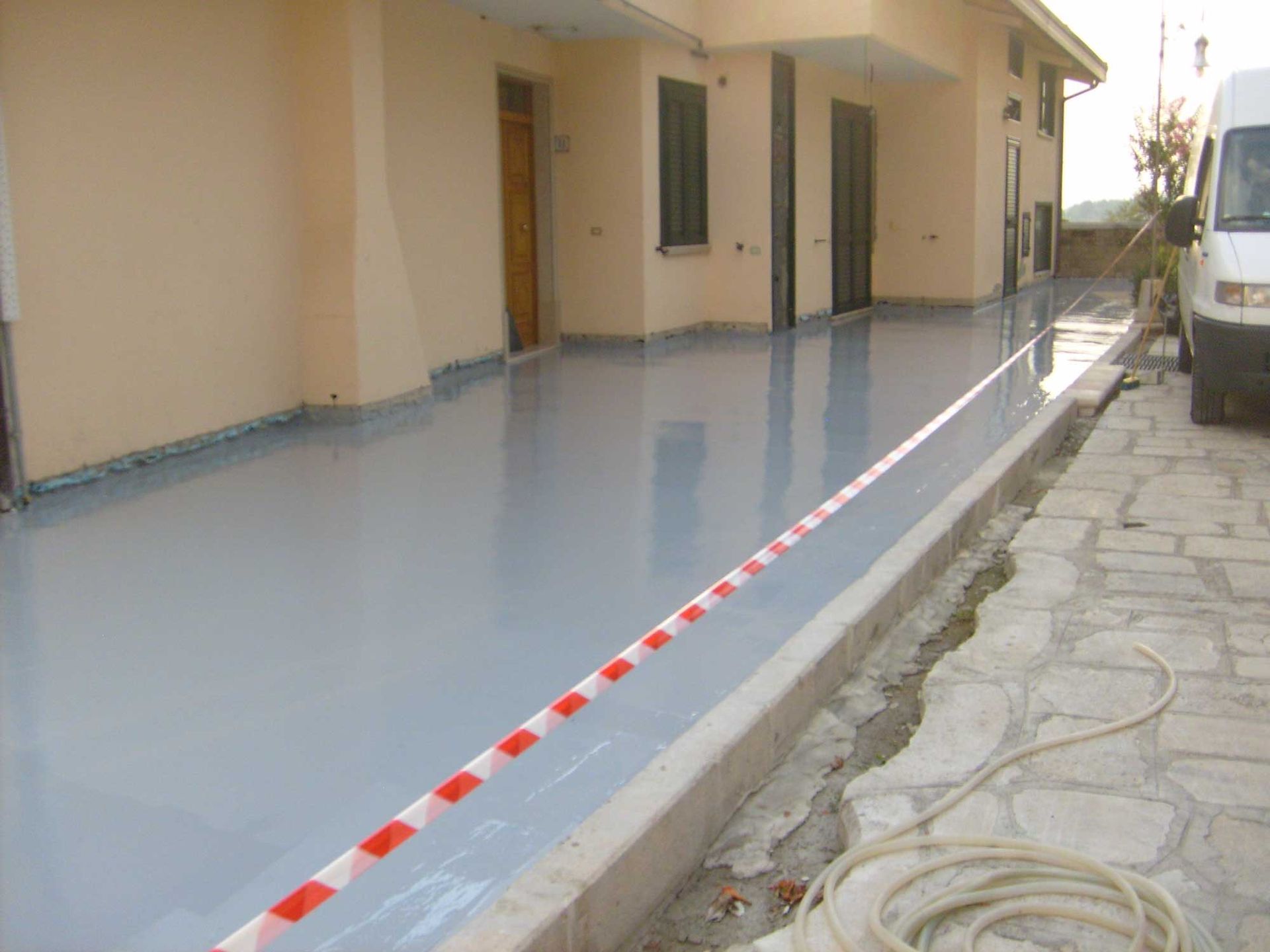 pavimentazione di un terrazzo - impermeabilizzanti salerno