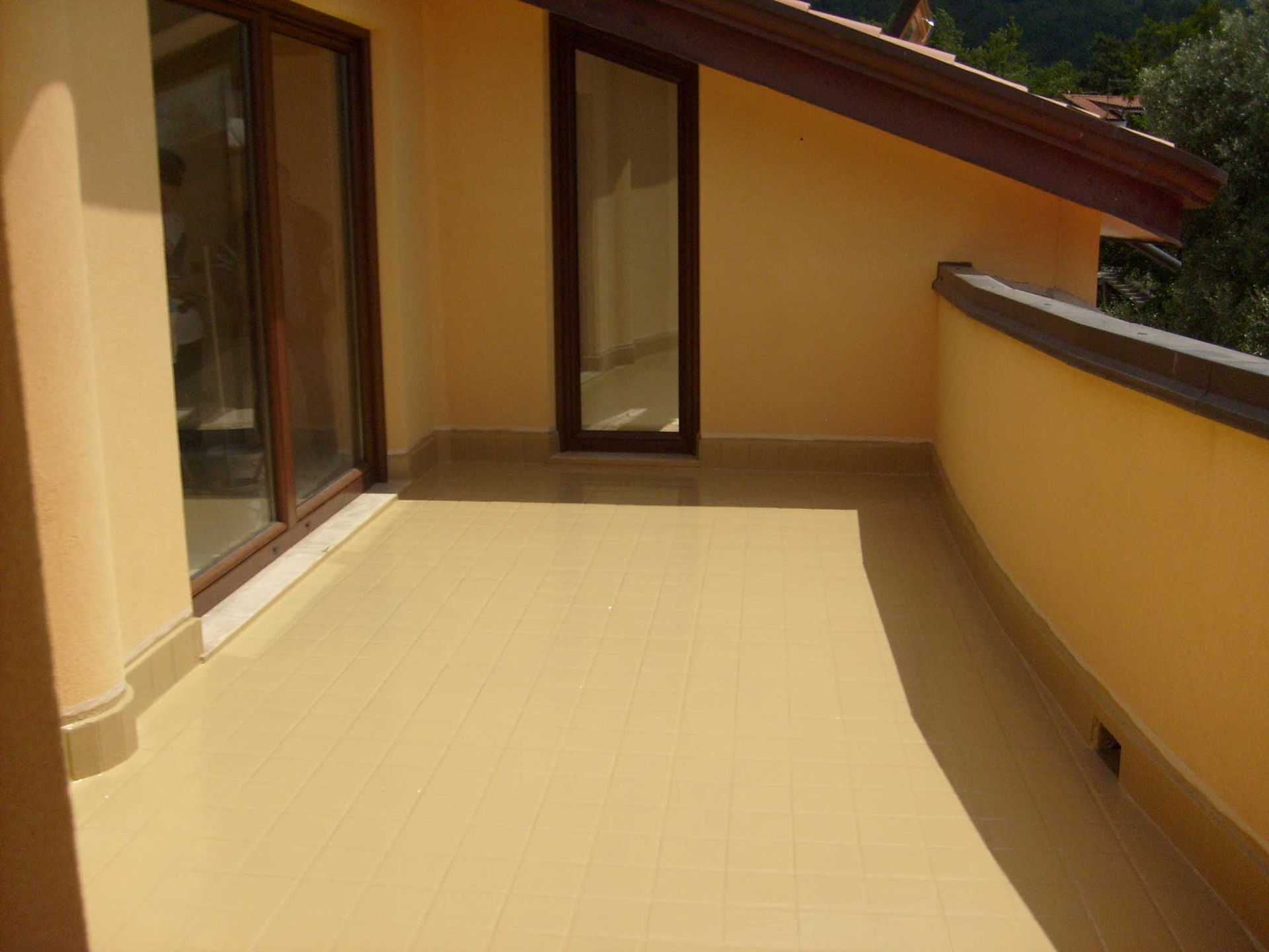 impermeabilizzazione di un balcone esterno - impermeabilizzanti salerno