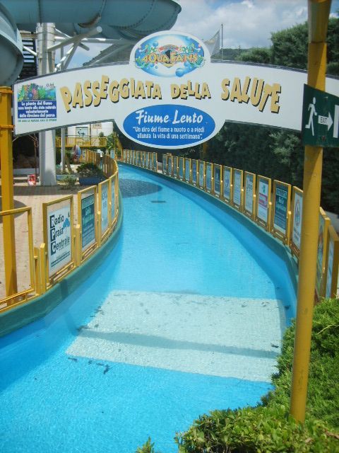 rivestimento fatto per un parco acquastico - impermeabilizzanti salerno