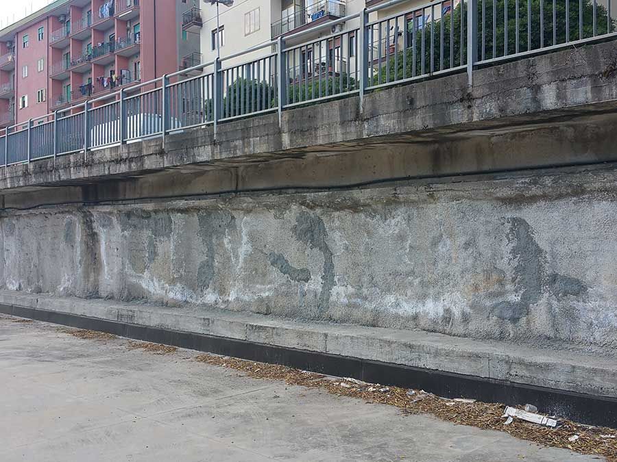 risanamento facciata in cemento