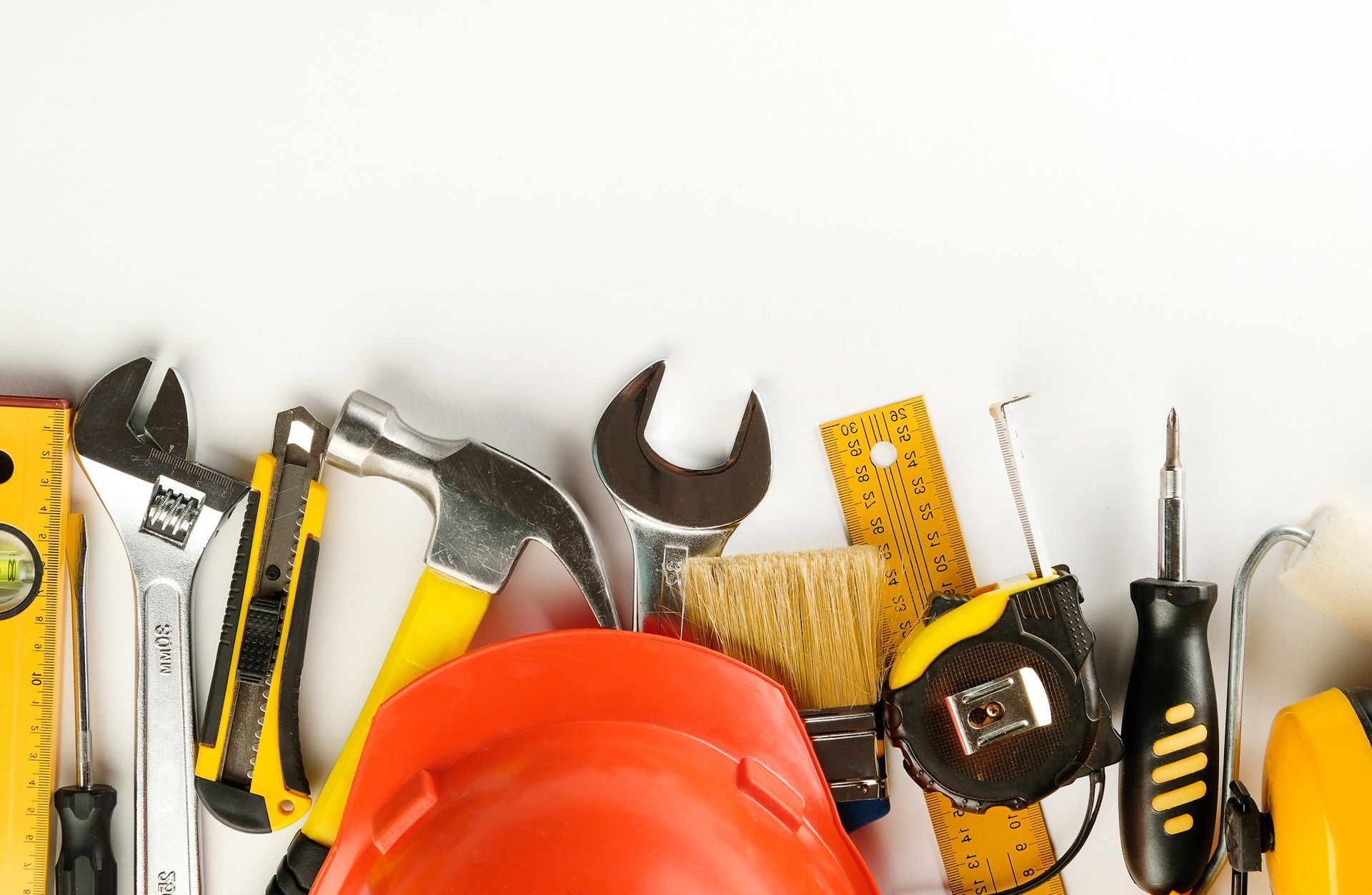 Picture of a variety of commercial plumbing tools