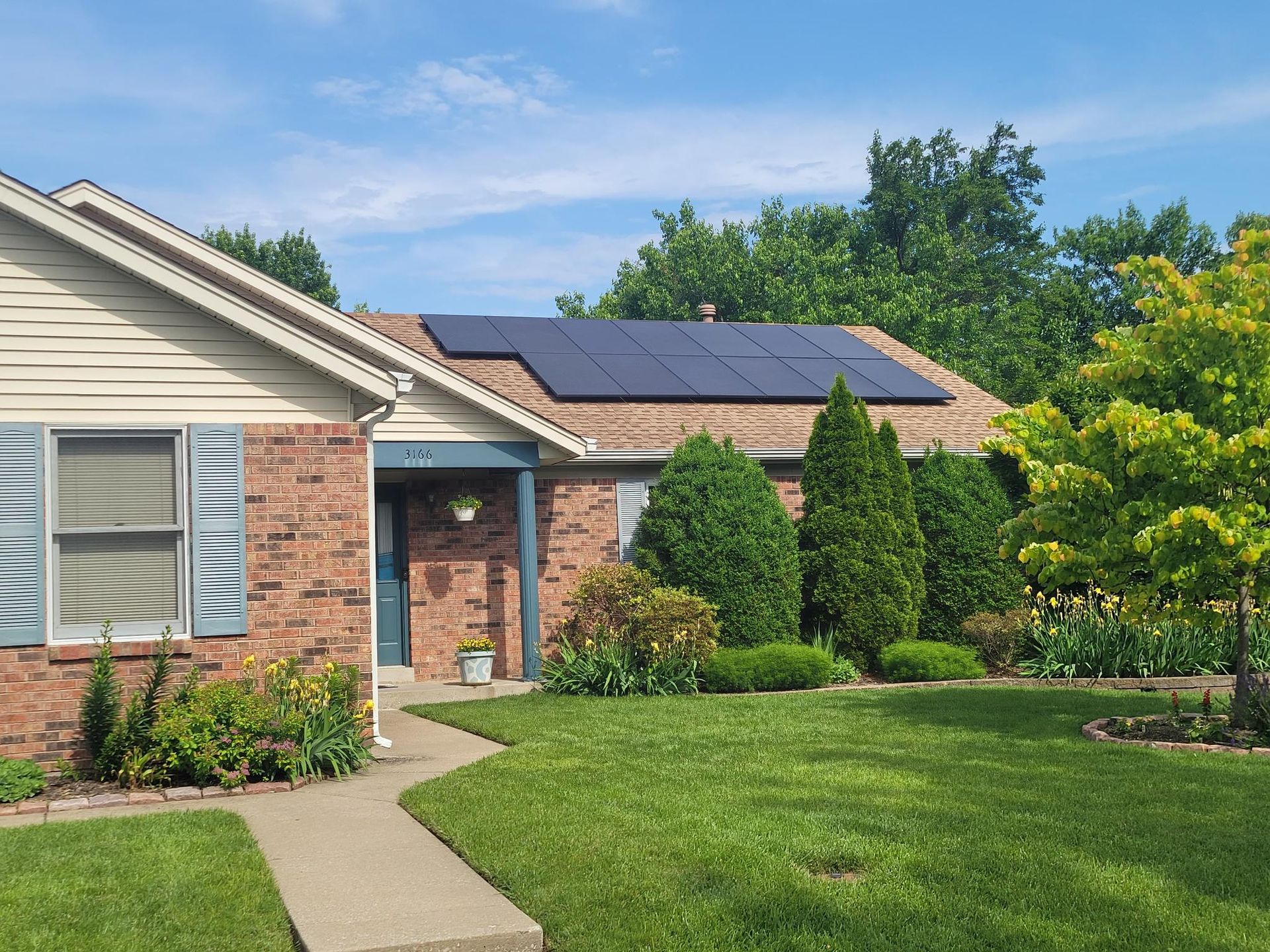 Man installing Solar