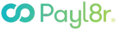 Payl8r logo: Green gradient infinity symbol next to the company name.