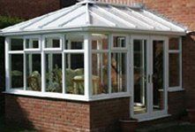 A large conservatory 