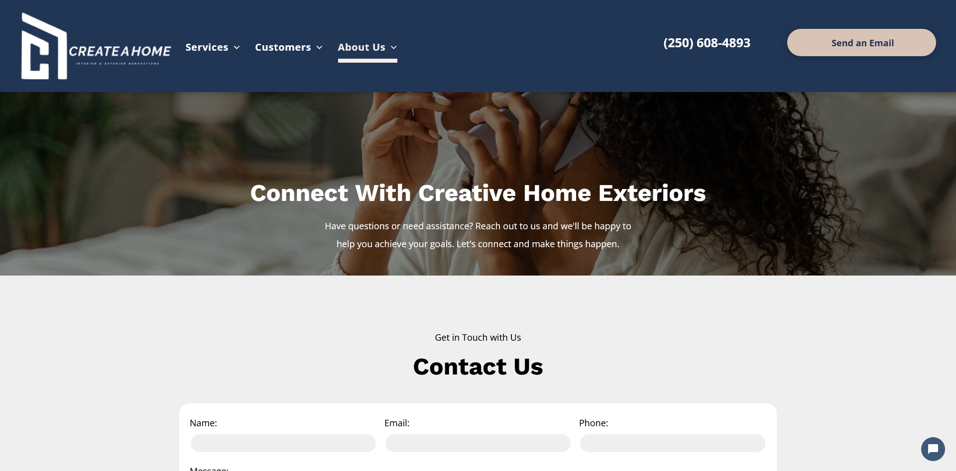 Contact Us | Renovation Services | Creative Home
