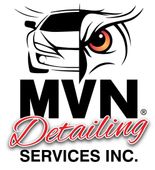 A logo for mvn detailing services inc.