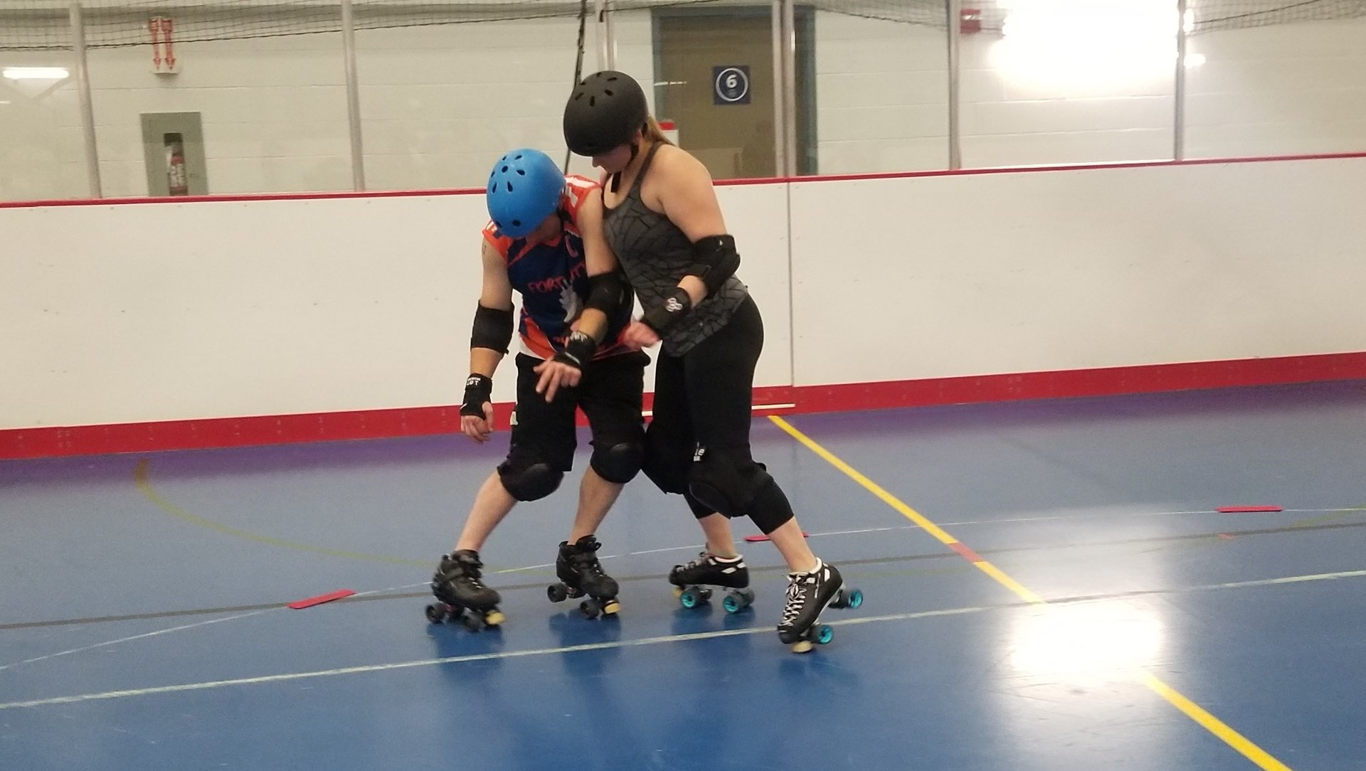 Roller Derby Hitting