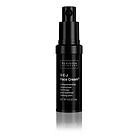 Black bottle of REJ face cream with a pump.