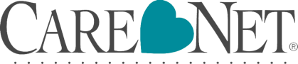 A logo for a company called care net with a heart in the middle.