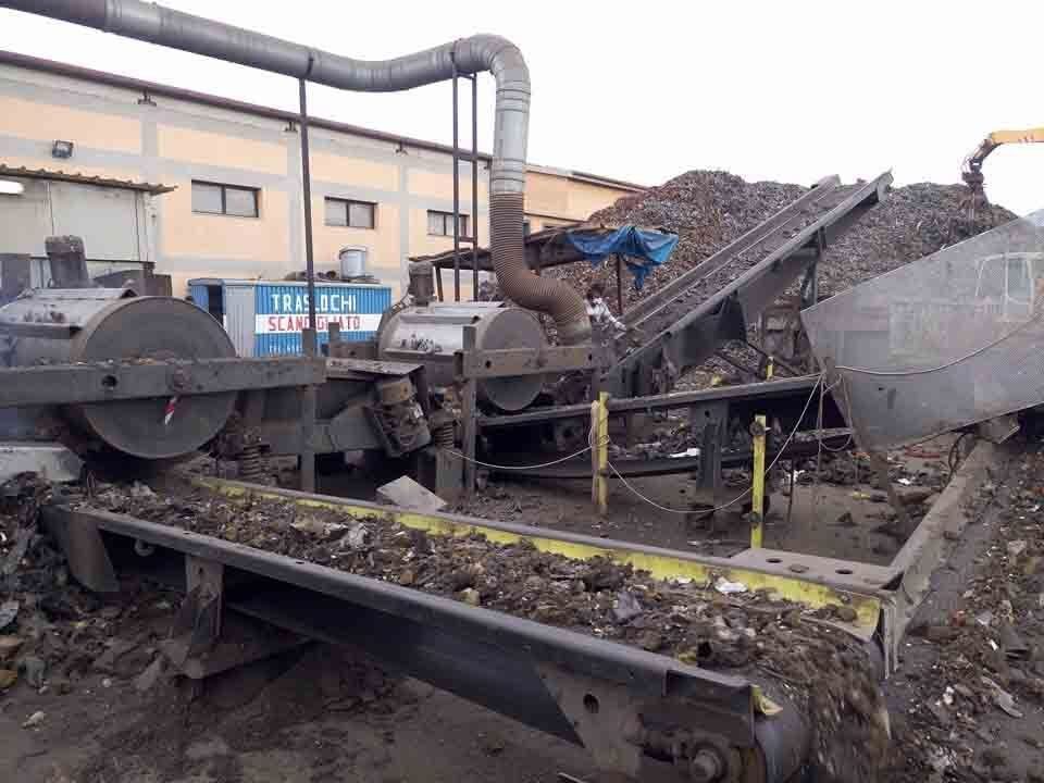 area di recupero scarti metallici e ferrosi