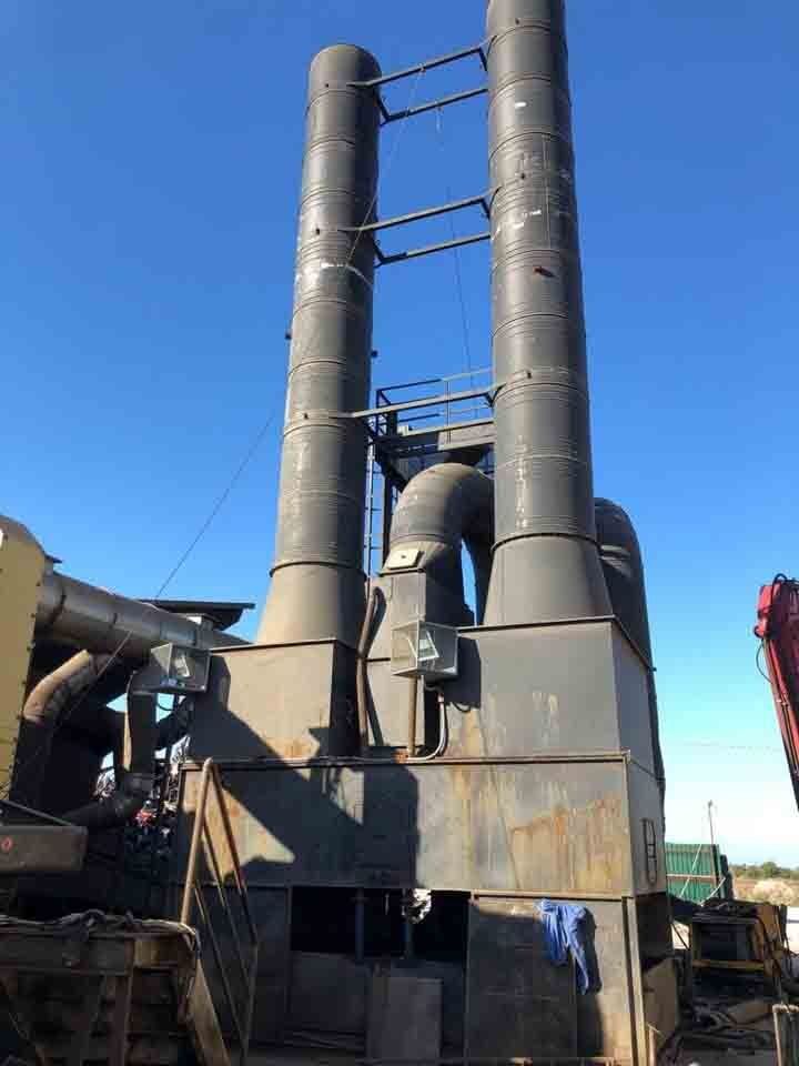 struttura di un centro di recupero rifiuti metallici