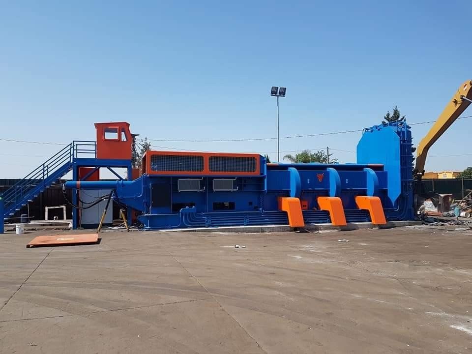 struttura per la raccolta di rifiuti ferrosi