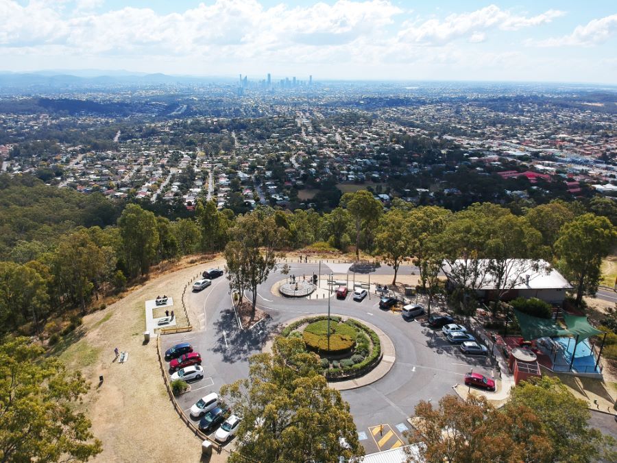 Aerial View of Brisbane City from A High Point — Breathe Easy Solutions In The Gap, QLD