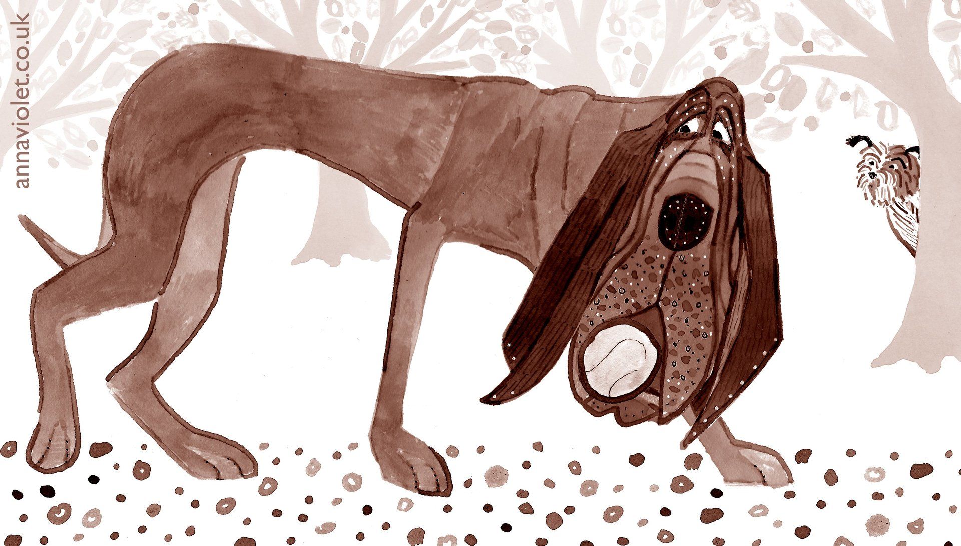 Bloodhound, Jack Russell, dogs, clan, Barnados,