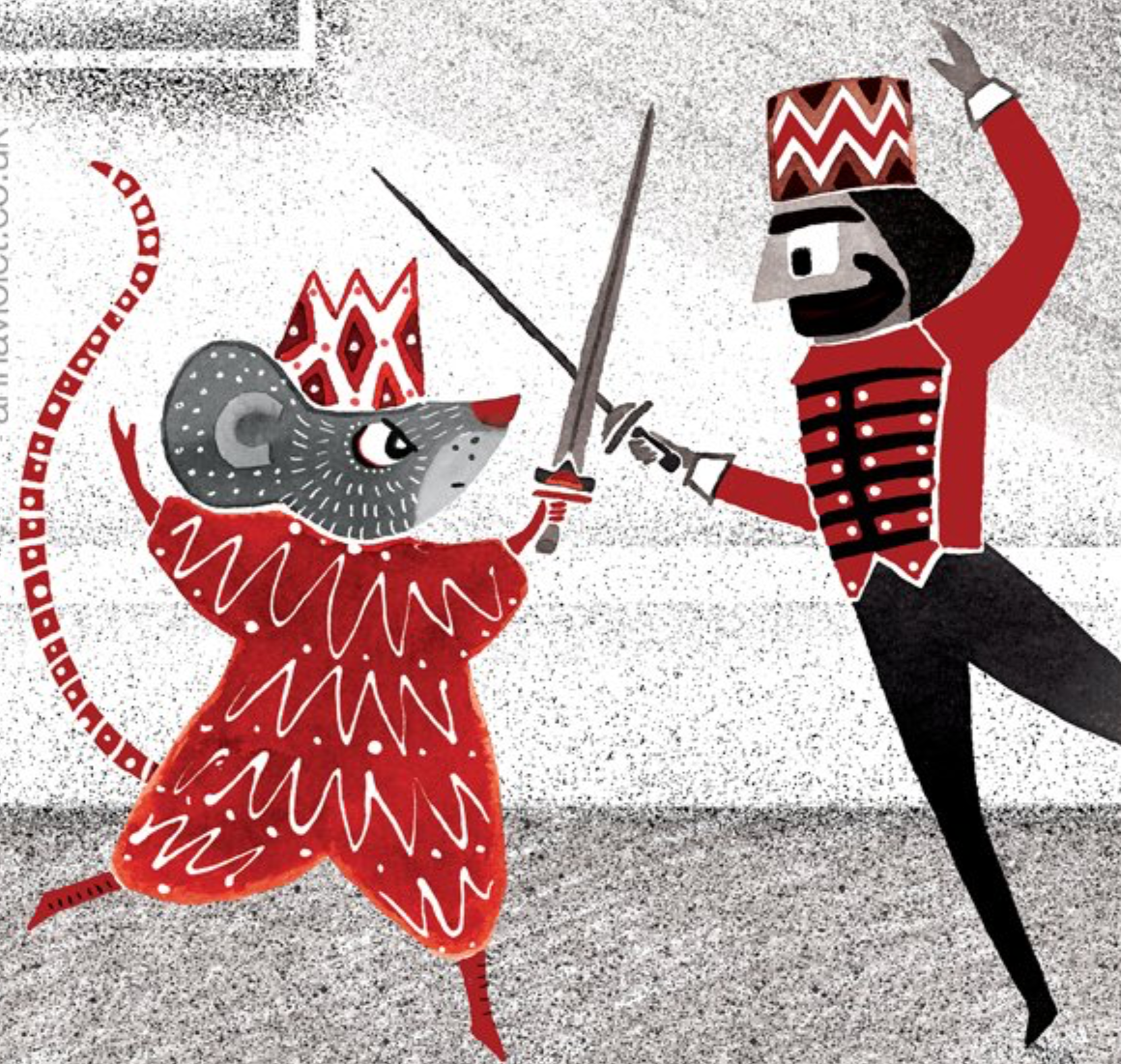 ballet, sword fight,king mouse, nutcracker, christmas,