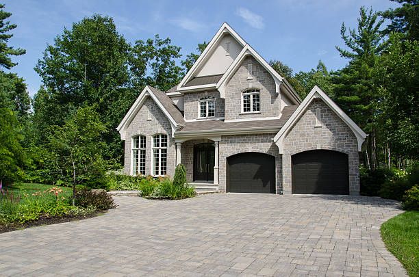 Interlock driveway