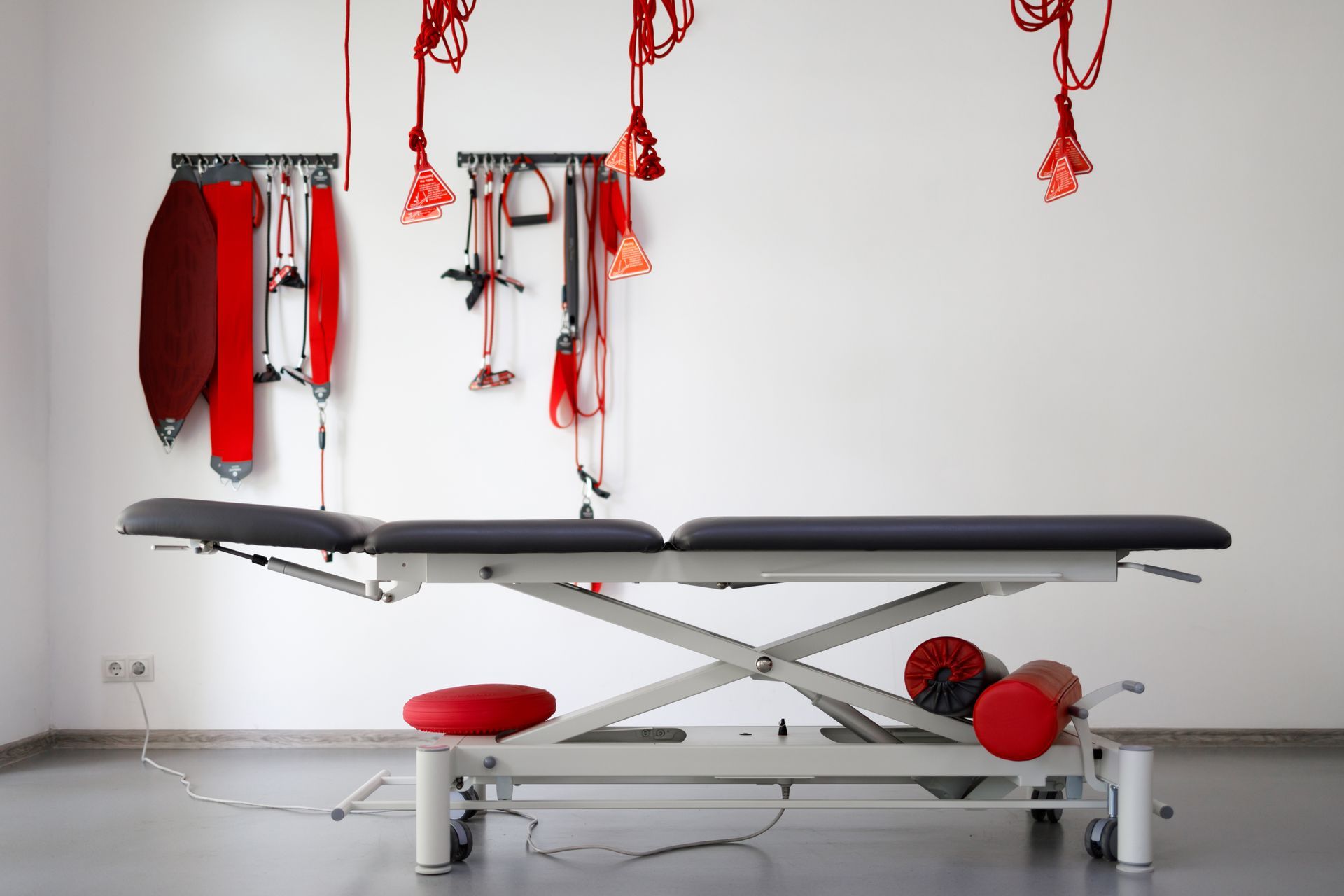 physiotherapy office with equipment