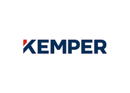 Kemper logo: Blue text 