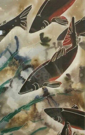 Portrait Fish Artwork — Orthodontia in Silverdale, WA