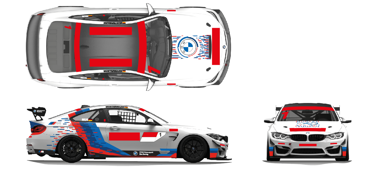 BMW racing livery