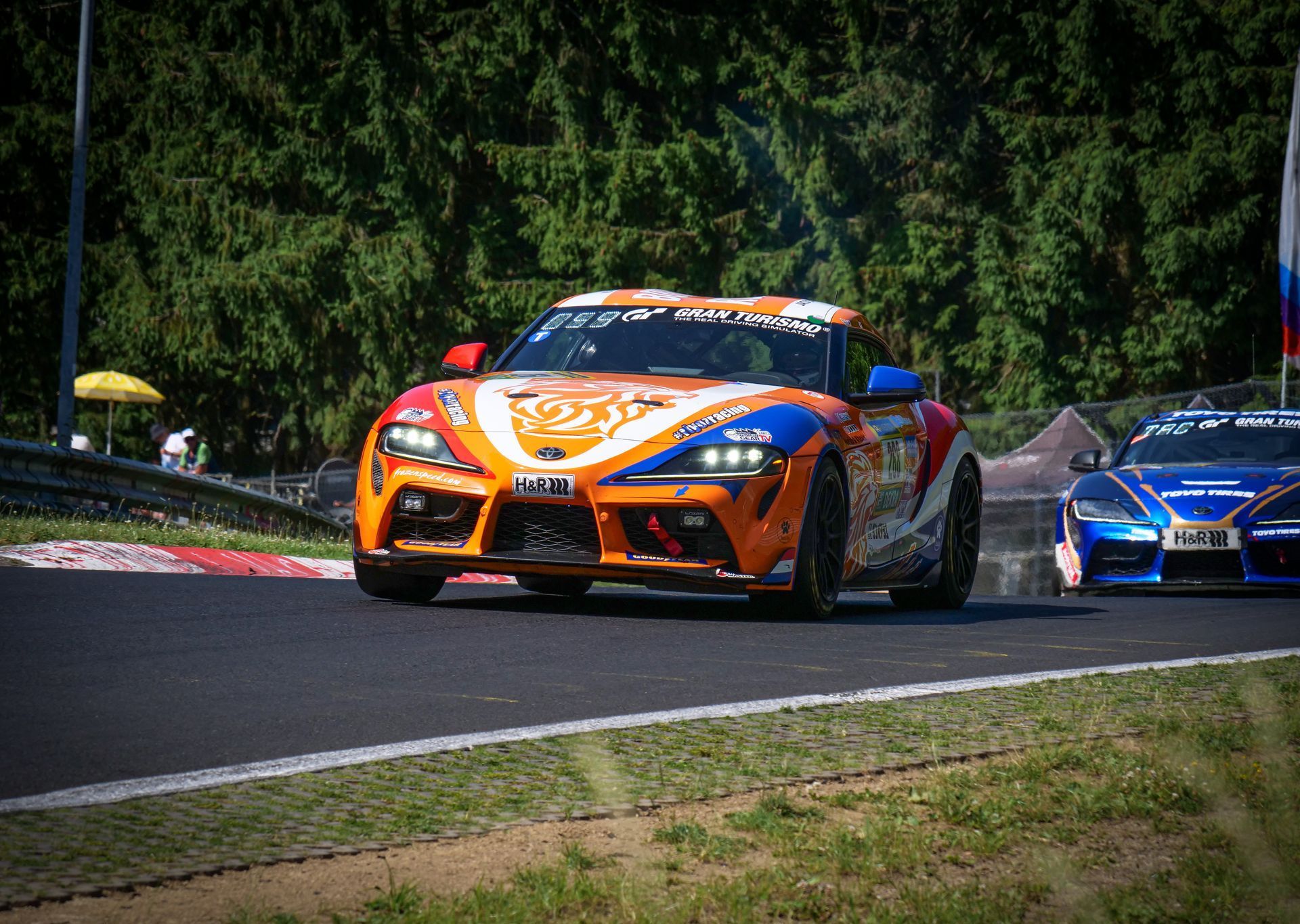 Toyota motorsport livery design