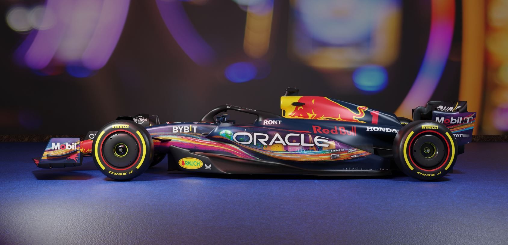 Formula 1 Red Bull Las Vegas Livery