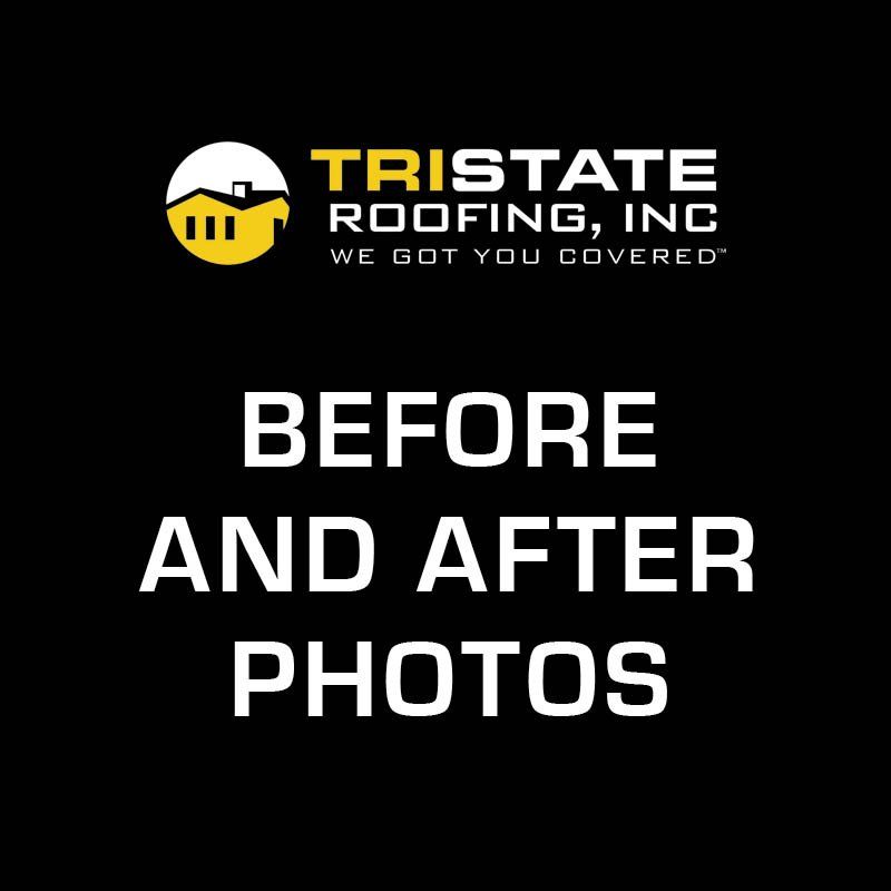 A black background with the words `` before and after photos '' on it.
