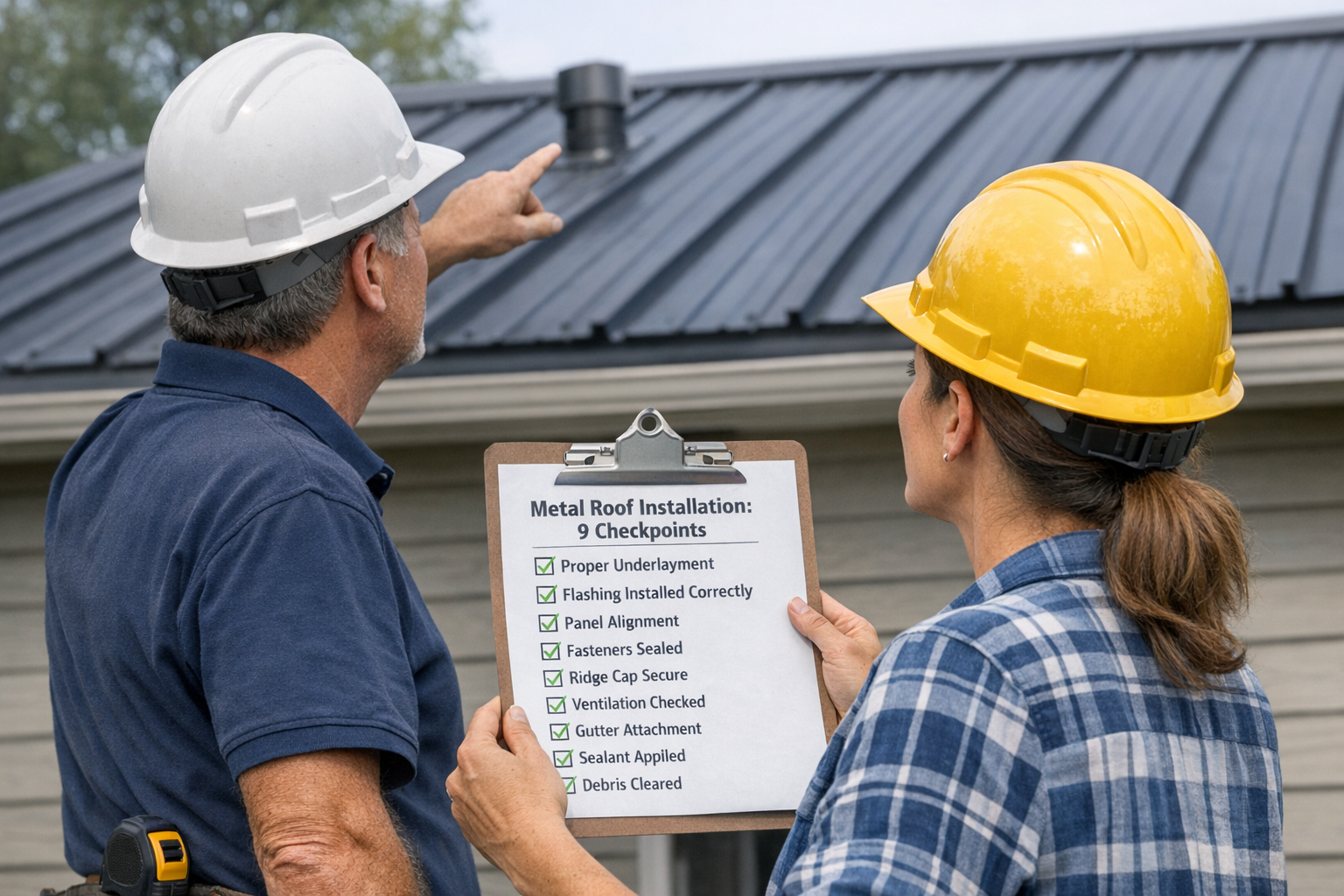 Metal Roof Installation