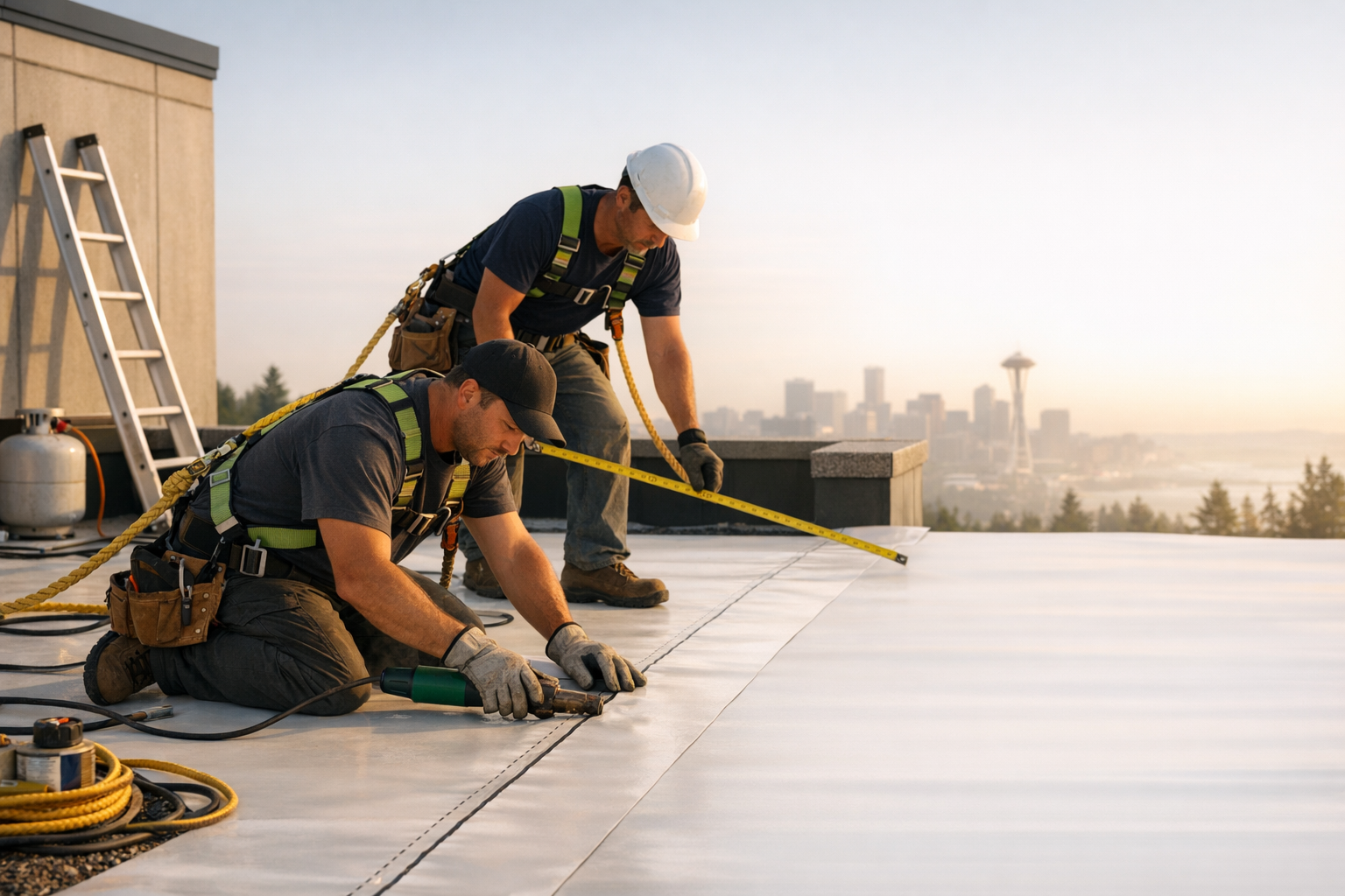 Flat Roofing Seattle