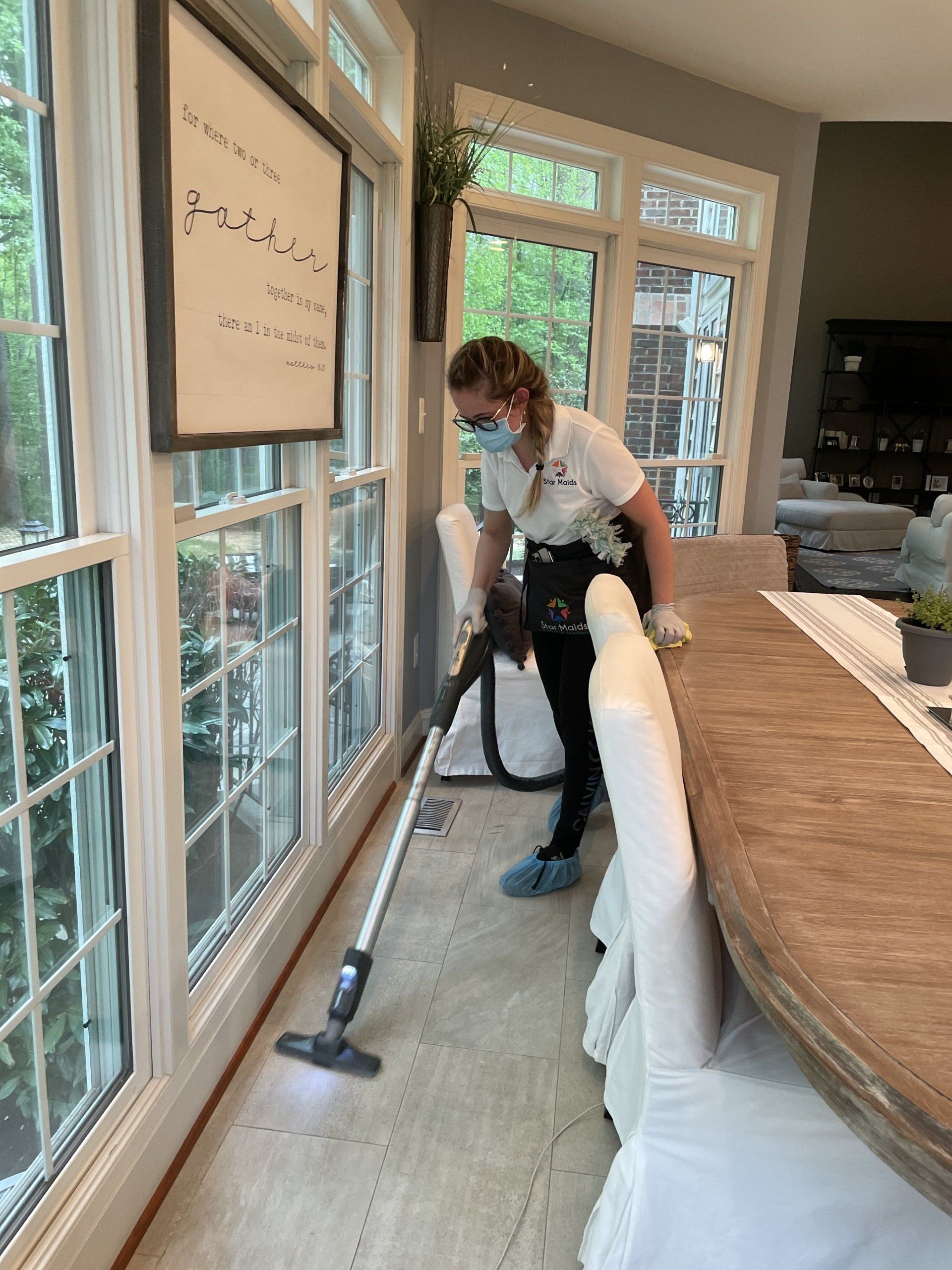 Vacuum Cleaning -  Sandy Spring, Maryland - Star Maids Cleaning Solutions