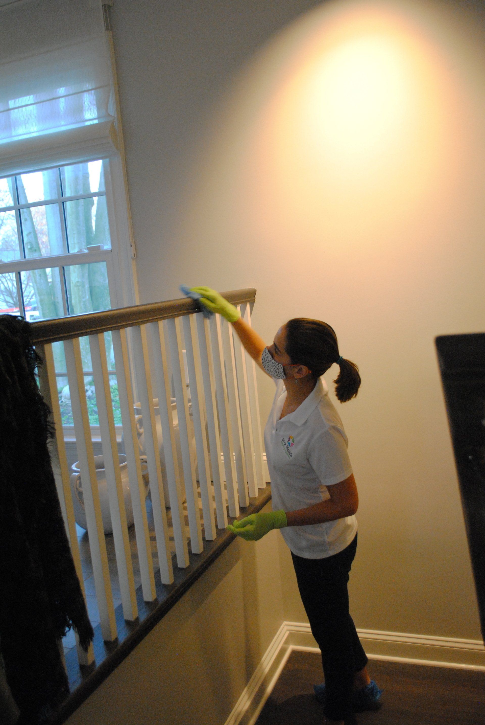 Staircase Cleaning -  Sandy Spring, Maryland - Star Maids Cleaning Solutions
