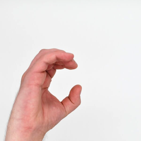 Letter 'C' in Sign Language (ASL)