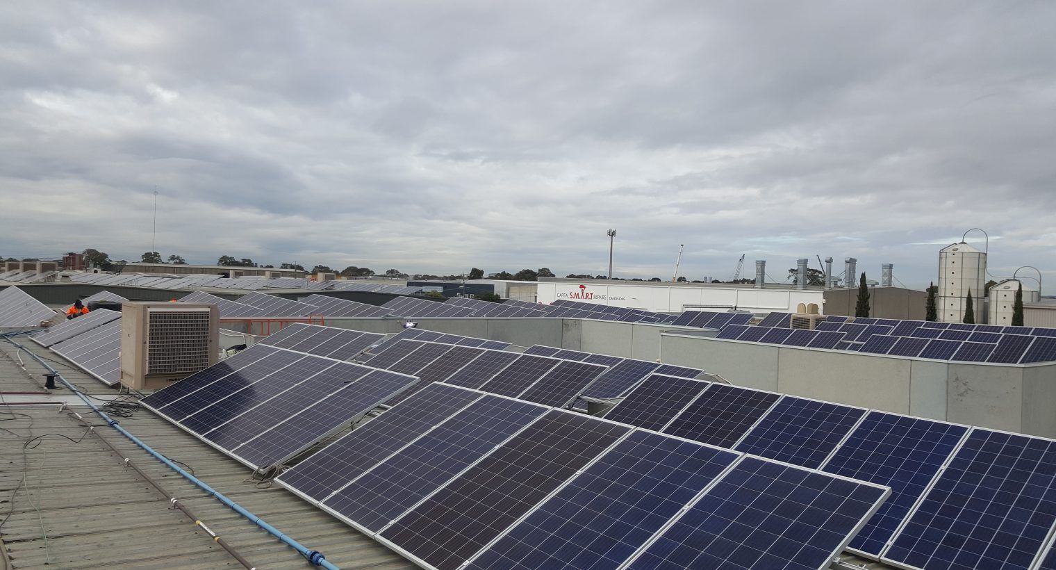 120 KW Solar Installation, Dandenong, Victoria
