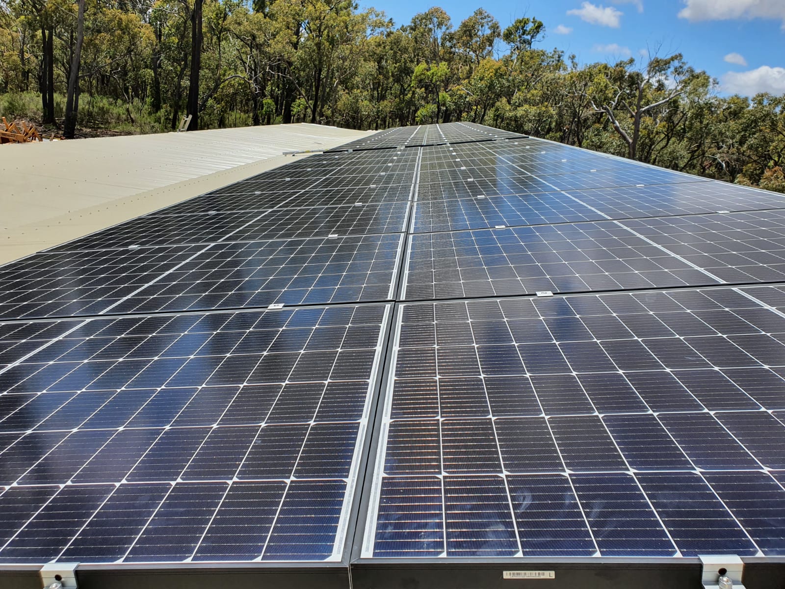 40 kW off-grid solar installation in Victoria