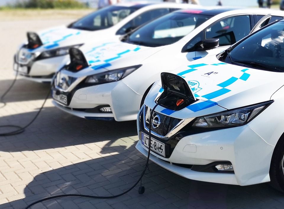 Nissan leaf electric vehicles