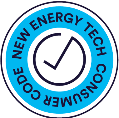 New Energy Tech Consumer Code badge