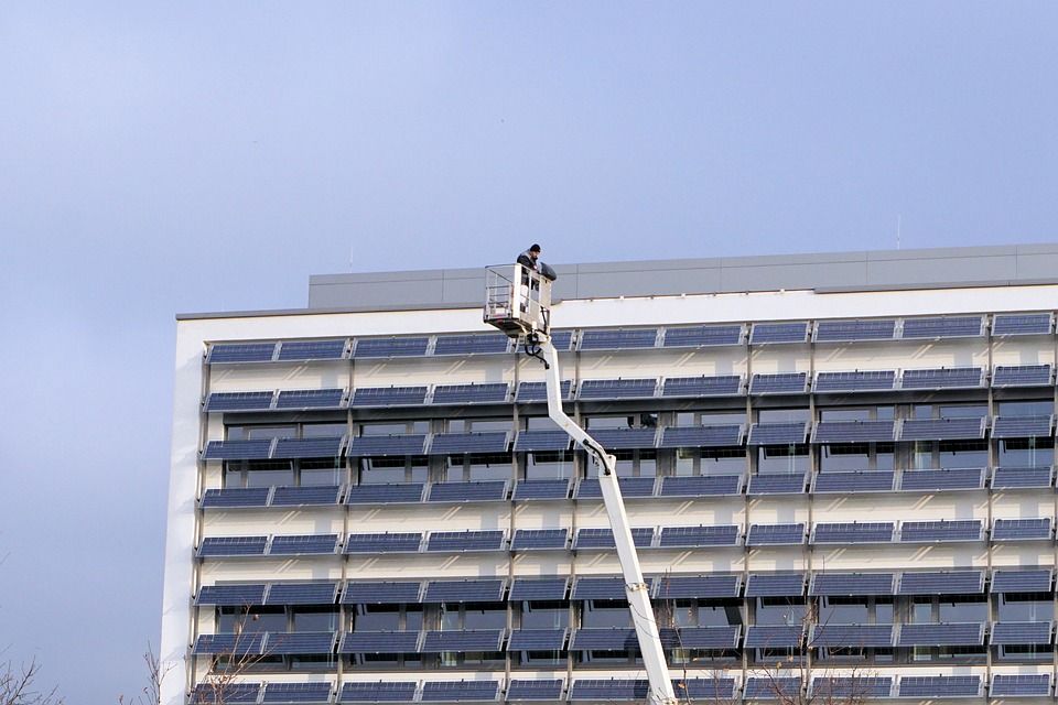 maintenance of an existing solar system