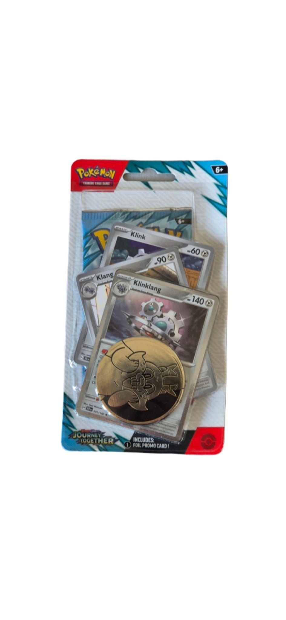 pokemon journey together klinklang premium checklane blister