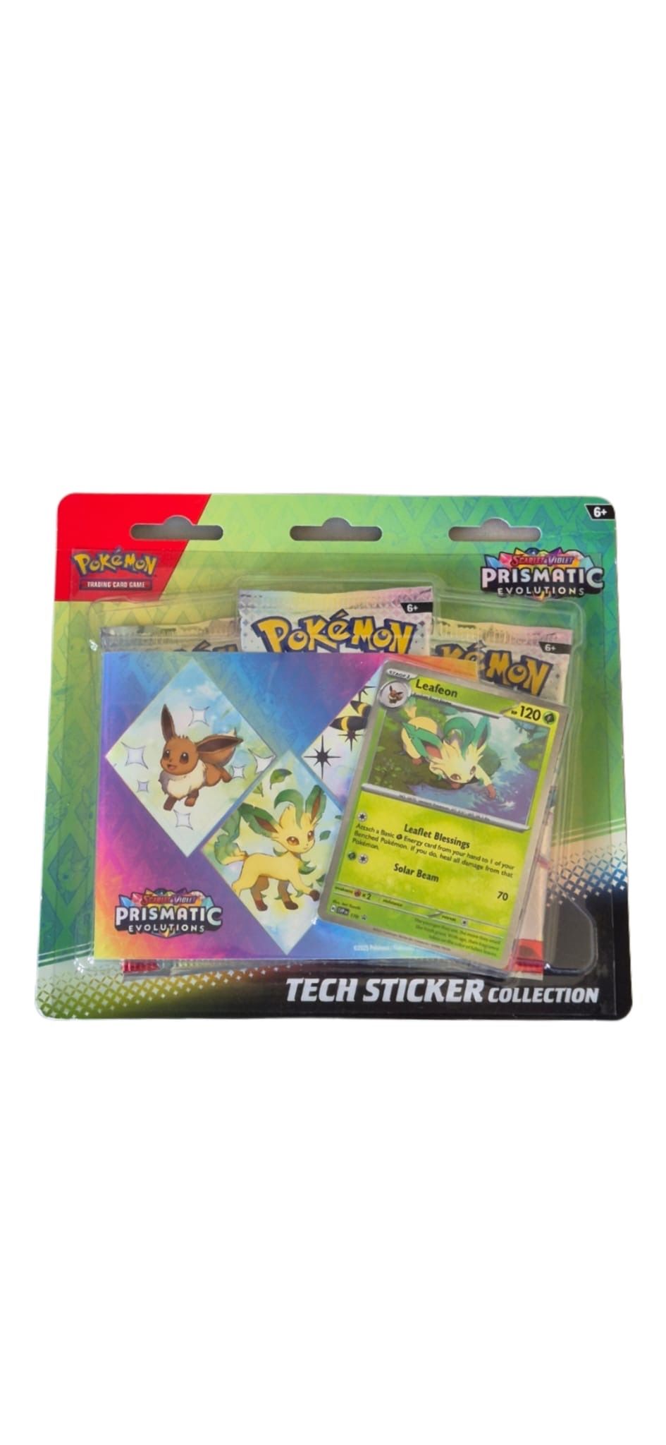 Pokemon Leafeon tech sticker collection