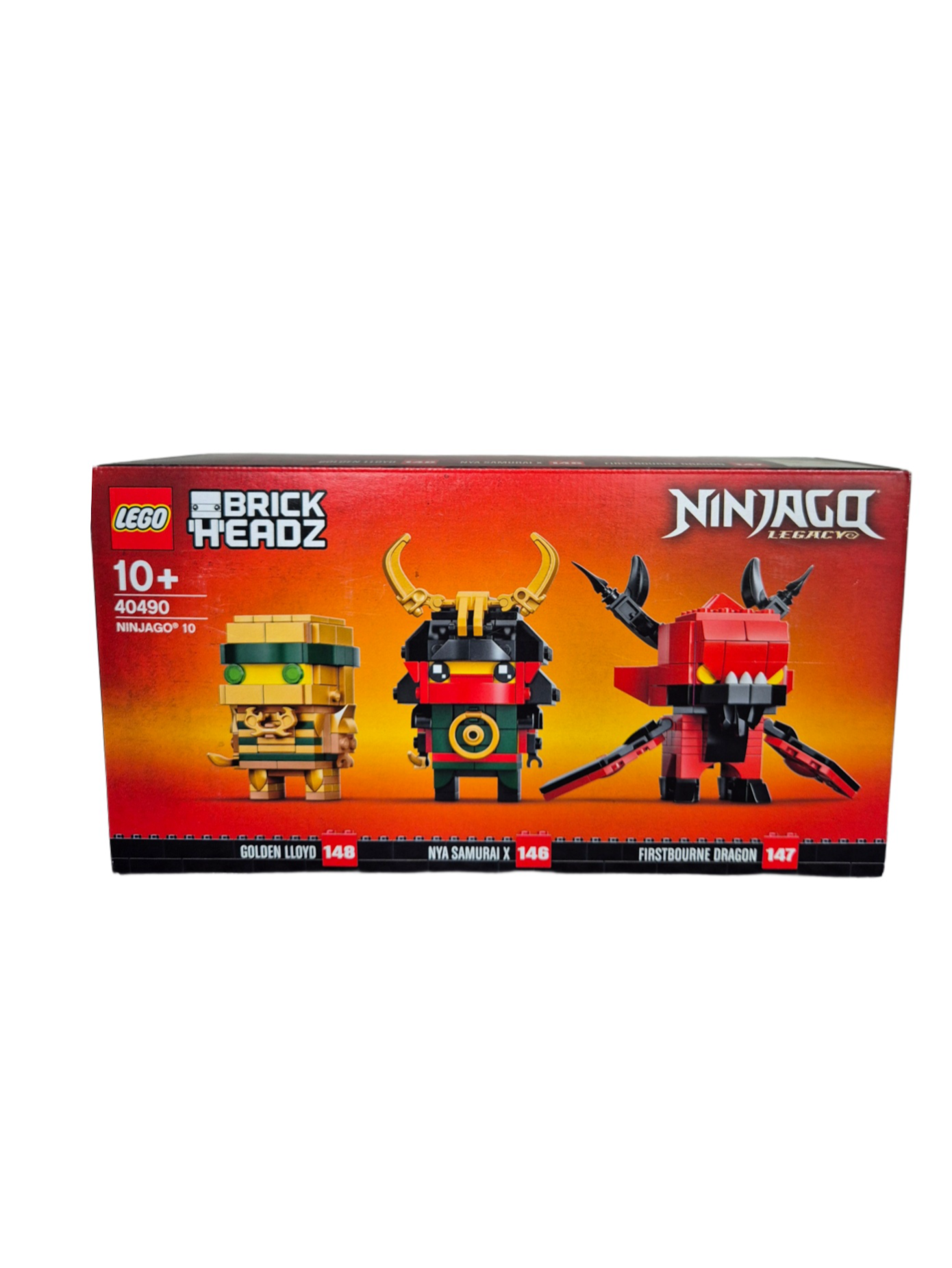 Lego Brickheadz 40490 Ninjago 10 jarig jubileum