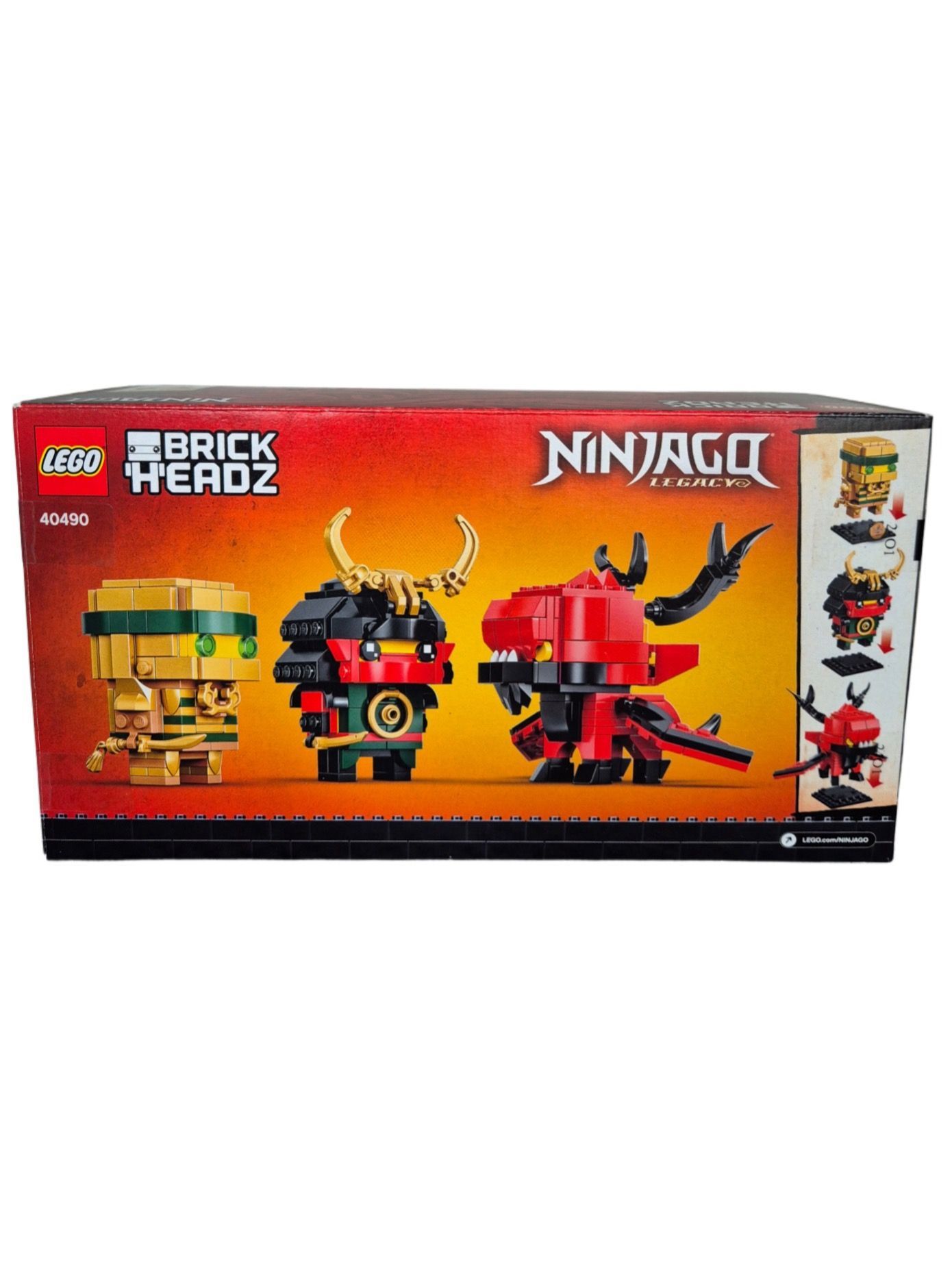 Lego Brickheadz 40490 Ninjago 10 jarig jubileum