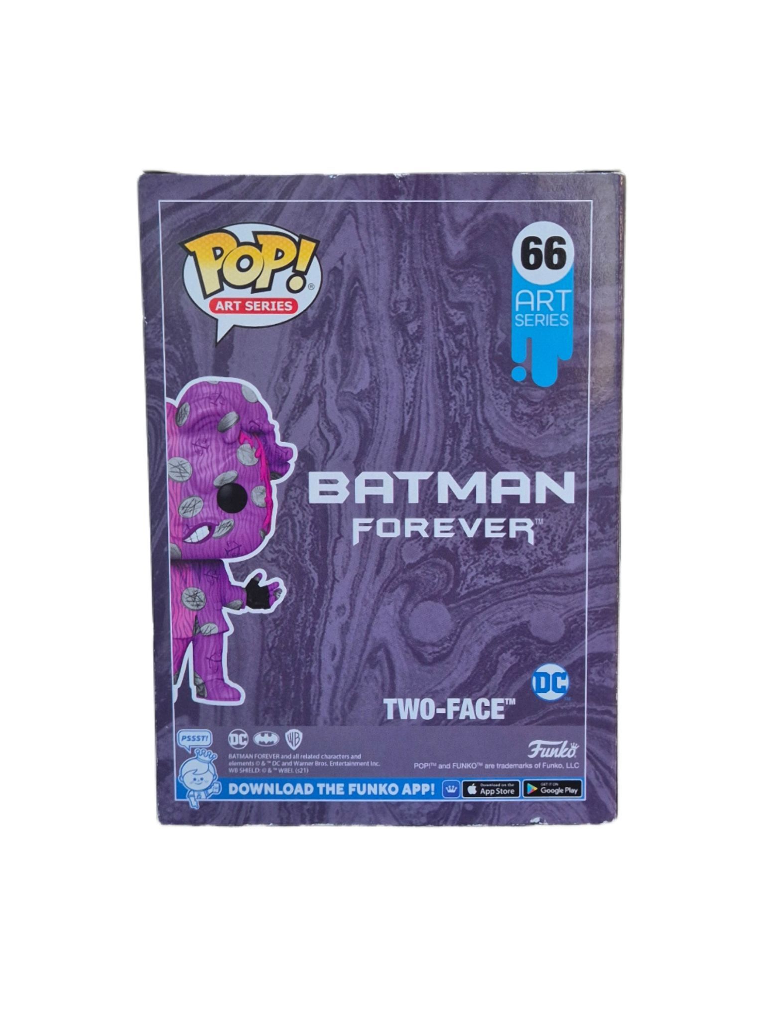 Funko Pop! DC Batman Forever Two-Face nummer 66 Art series only at Target