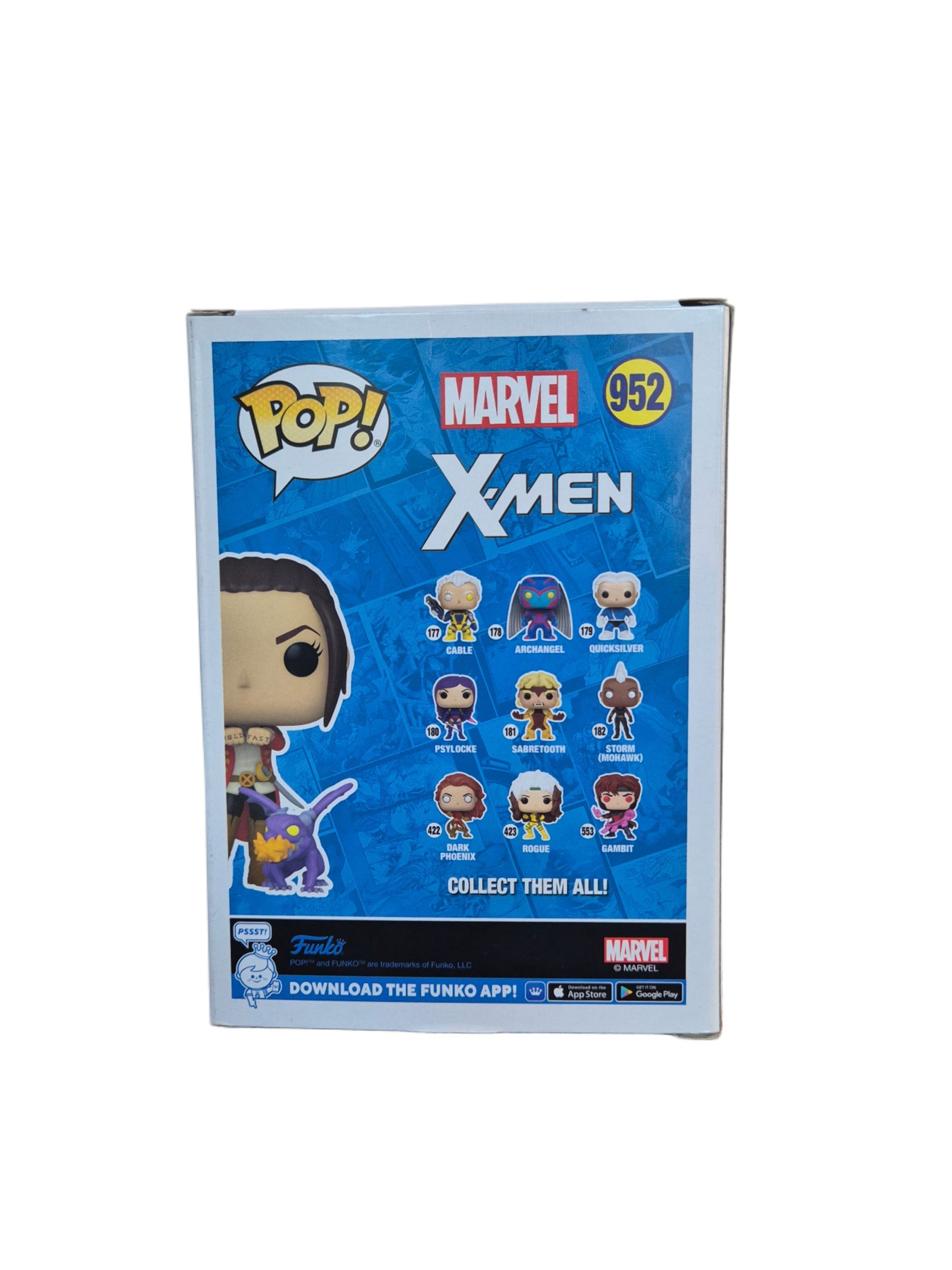 Funko Pop! Xmen Kat Pryde with Lockheed nummer 952 special edition