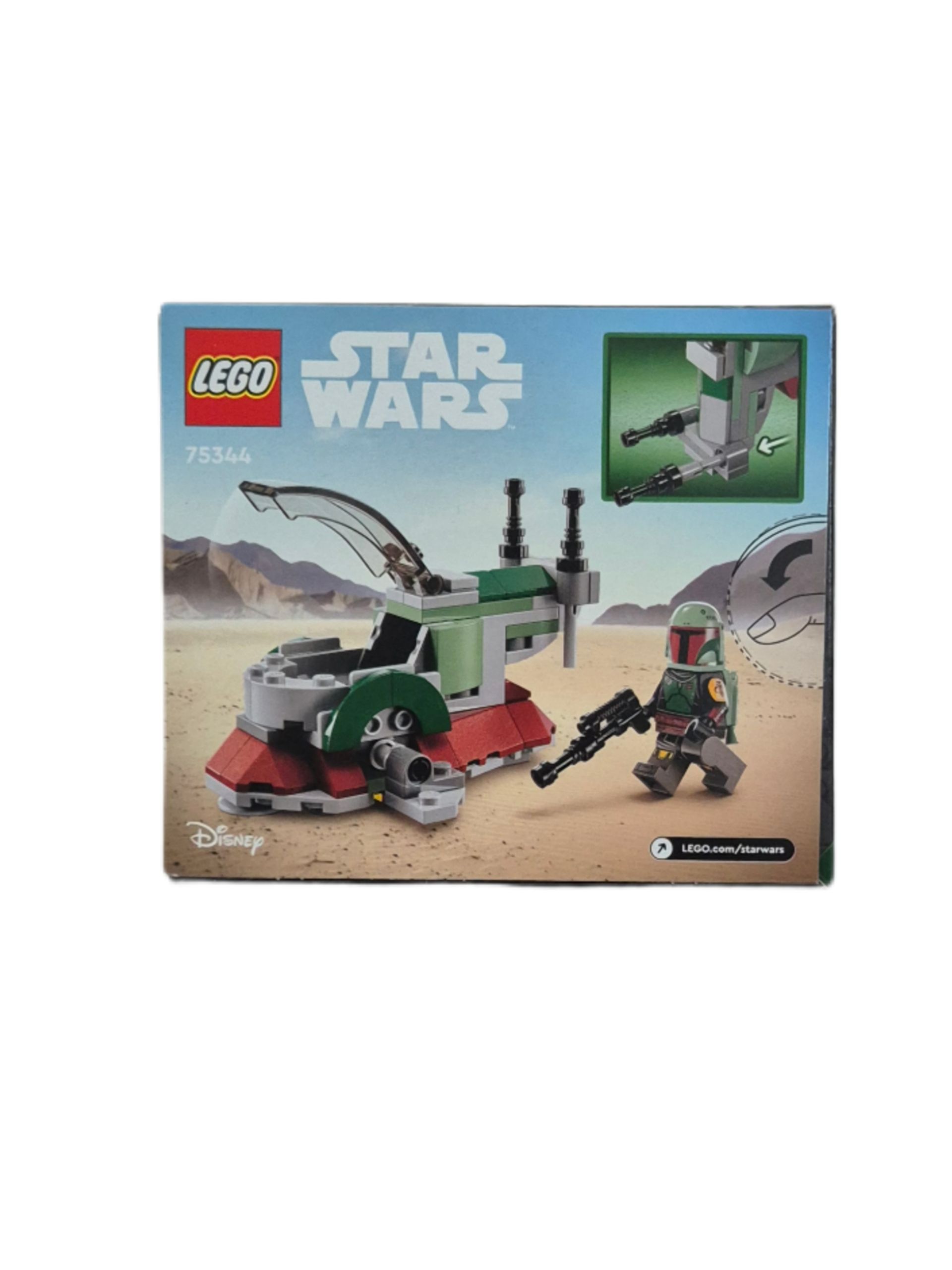 Lego Star wars 75344 Boba Fett Starship Microfighter